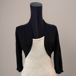 The Limited Classic Black Knit Bolero